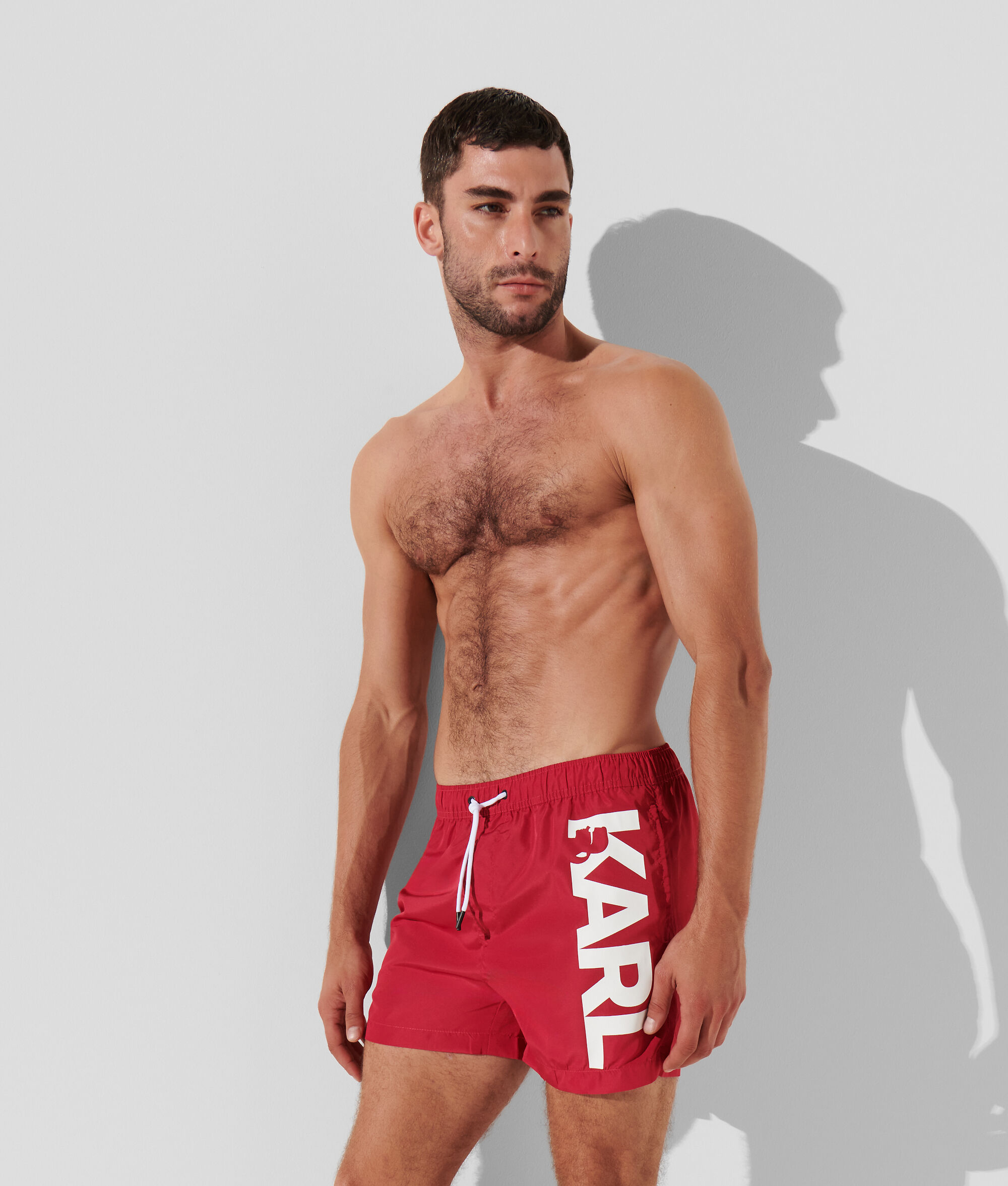 (image for) Streamlined KARL LOGO SHORT SWIMMING TRUNKS